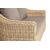 "Кон Панна" диван из искусственного ротанга двухместный, цвет соломенный, изображение 5 | Интернет магазин мебели и декора LifeDekor