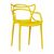 Стул пластиковый MASTERS желтый | Интернет магазин мебели и декора LifeDekor