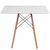 Стол EAMES DSW 90*90 белый, изображение 3 | Интернет магазин мебели и декора LifeDekor