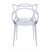 Стул пластиковый MASTERS прозрачный, изображение 3 | Интернет магазин мебели и декора LifeDekor