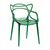 Стул пластиковый MASTERS LUX зеленый | Интернет магазин мебели и декора LifeDekor