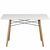 Стол EAMES DSW 120*80 белый, изображение 3 | Интернет магазин мебели и декора LifeDekor