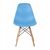 Стул пластиковый Eames DSW голубой, изображение 2 | Интернет магазин мебели и декора LifeDekor