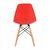 Стул пластиковый Eames DSW красный, изображение 4 | Интернет магазин мебели и декора LifeDekor