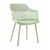 Стул пластиковый BETTY c подушкой зеленый | Интернет магазин мебели и декора LifeDekor