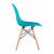 Стул пластиковый Eames DSW бирюзовый, изображение 3 | Интернет магазин мебели и декора LifeDekor