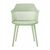 Стул пластиковый BETTY c подушкой зеленый, изображение 2 | Интернет магазин мебели и декора LifeDekor