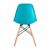 Стул пластиковый Eames DSW бирюзовый, изображение 4 | Интернет магазин мебели и декора LifeDekor