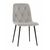 Стул Одди Diamond велюр светло-серый | Интернет магазин мебели и декора LifeDekor