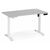 Компьютерный стол Маркос 140х80 светло-серый / белый | Интернет магазин мебели и декора LifeDekor