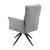 Стул DikLine 6824 т.к Светло-серая 709-21, опоры черные, изображение 3 | Интернет магазин мебели и декора LifeDekor