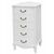 Комод "Джульетта" узкий 5 ящ.(молочный дуб) Вис | Интернет магазин мебели и декора LifeDekor