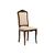 Стул деревянный Эмилин вишня / муса темная 082 | Интернет магазин мебели и декора LifeDekor