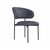 Стул DikLine 201 NS13 GRAPHITE, ножки черные | Интернет магазин мебели и декора LifeDekor
