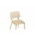 Стул на металлокаркасе Armond beige / gold, изображение 5 | Интернет магазин мебели и декора LifeDekor