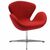 Кресло SWAN CHAIR красный кашемир, Цвет: Красный | Интернет магазин мебели и декора LifeDekor