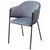 Стул ДИЛЛ, цвет H-14 Серый, велюр / черный каркас М-City | Интернет магазин мебели и декора LifeDekor