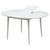 Стол BOLERO 105 см Белый Мрамор, HPL / Белый М-City, изображение 9 | Интернет магазин мебели и декора LifeDekor