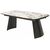Стол ODIN 200 TL-312, испанская керамика / темно-серый каркас каркас, ®DISAUR | Интернет магазин мебели и декора LifeDekor
