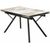 Стол ЛИБЕРТИ 140 Pandora, керамика / Черный каркас М-City | Интернет магазин мебели и декора LifeDekor