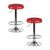 Набор 2 шт Табурет барный DOBRIN BRUNO, бордовый, Вариант: бордовый | Интернет магазин мебели и декора LifeDekor