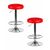 Набор 2 шт Табурет барный DOBRIN BRUNO, красный, Вариант: красный | Интернет магазин мебели и декора LifeDekor