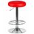 Набор 2 шт Табурет барный DOBRIN BRUNO, красный, Вариант: красный, изображение 2 | Интернет магазин мебели и декора LifeDekor