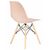 Набор 4 шт Стул обеденный DOBRIN DSW, ножки светлый бук, цвет светло-розовый (PK-02), Вариант: ножки светлый бук, цвет светло-розовый (PK-02), изображение 5 | Интернет магазин мебели и декора LifeDekor