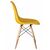 Набор 4 шт Стул обеденный DOBRIN DSW, ножки светлый бук, цвет жёлтый (Y-01), Вариант: ножки светлый бук, цвет жёлтый (Y-01), изображение 4 | Интернет магазин мебели и декора LifeDekor