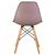 Набор 4 шт Стул обеденный DOBRIN DSW, ножки светлый бук, цвет сиреневый (P-04), Вариант: ножки светлый бук, цвет сиреневый (P-04), изображение 6 | Интернет магазин мебели и декора LifeDekor