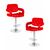 Набор 2 шт Стул барный DOBRIN TIESTO, красный, Вариант: красный | Интернет магазин мебели и декора LifeDekor