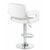 Набор 2 шт Стул барный DOBRIN TIESTO, белый, Вариант: белый, изображение 5 | Интернет магазин мебели и декора LifeDekor