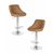 Набор 2 шт Стул барный DOBRIN LOGAN, мокко, Вариант: мокко | Интернет магазин мебели и декора LifeDekor