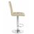 Набор 2 шт Стул барный DOBRIN KRUGER, кремовый, Вариант: кремовый, изображение 4 | Интернет магазин мебели и декора LifeDekor