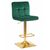 Набор 2 шт Стул барный DOBRIN GOLDIE, зеленый велюр (MJ9-88), Вариант: зеленый велюр (MJ9-88), изображение 2 | Интернет магазин мебели и декора LifeDekor