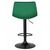 Набор 2 шт Стул барный DOBRIN TAILOR BLACK, зеленый велюр (MJ9-88), Вариант: зеленый велюр (MJ9-88), изображение 6 | Интернет магазин мебели и декора LifeDekor