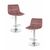 Набор 2 шт Стул барный DOBRIN TAILOR, пудрово-розовый велюр (MJ9-32), Вариант: пудрово-розовый велюр (MJ9-32) | Интернет магазин мебели и декора LifeDekor