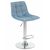 Набор 2 шт Стул барный DOBRIN TAILOR, пудрово-голубой велюр (MJ9-74), Вариант: пудрово-голубой велюр (MJ9-74), изображение 2 | Интернет магазин мебели и декора LifeDekor