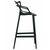 Набор 4 шт Стул барный DOBRIN MASTERS BAR, чёрный (B-03), Вариант: чёрный (B-03), изображение 4 | Интернет магазин мебели и декора LifeDekor