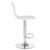 Набор 2 шт Стул барный DOBRIN ELISA, белый, Вариант: белый, изображение 4 | Интернет магазин мебели и декора LifeDekor