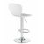 Набор 2 шт Стул барный DOBRIN ELISA, белый, Вариант: белый, изображение 5 | Интернет магазин мебели и декора LifeDekor