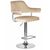 Набор 2 шт Стул барный DOBRIN CHARLY, бежевый велюр (MJ9-10), Вариант: бежевый велюр (MJ9-10), изображение 3 | Интернет магазин мебели и декора LifeDekor