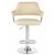 Набор 2 шт Стул барный DOBRIN CHARLY, кремовый, Вариант: кремовый, изображение 7 | Интернет магазин мебели и декора LifeDekor