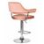 Набор 2 шт Стул барный DOBRIN CHARLY, пудрово-розовый велюр (MJ9-32), Вариант: пудрово-розовый велюр (MJ9-32), изображение 5 | Интернет магазин мебели и декора LifeDekor