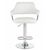 Набор 2 шт Стул барный DOBRIN CHARLY, белый, Вариант: белый, изображение 7 | Интернет магазин мебели и декора LifeDekor