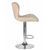 Набор 2 шт Стул барный DOBRIN BARNY, бежевый велюр (MJ9-10), Вариант: бежевый велюр (MJ9-10), изображение 4 | Интернет магазин мебели и декора LifeDekor