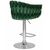 Набор 2 шт Стул барный DOBRIN MARCEL, зеленый велюр (MJ9-88), Вариант: зеленый велюр (MJ9-88), изображение 5 | Интернет магазин мебели и декора LifeDekor