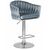 Набор 2 шт Стул барный DOBRIN MARCEL, пудрово-голубой велюр (MJ9-74), Вариант: пудрово-голубой велюр (MJ9-74), изображение 2 | Интернет магазин мебели и декора LifeDekor