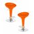 Набор 2 шт Стул барный DOBRIN BOMBA, оранжевый, Вариант: оранжевый | Интернет магазин мебели и декора LifeDekor