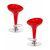 Набор 2 шт Стул барный DOBRIN BOMBA, красный, Вариант: красный | Интернет магазин мебели и декора LifeDekor